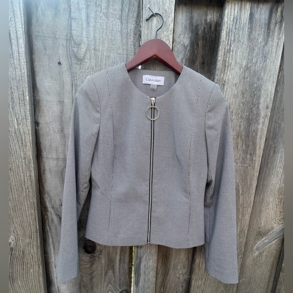 Calvin Klein Jackets & Blazers - Calvin Klein Gray Petites Women's Jacket 6P Gray
